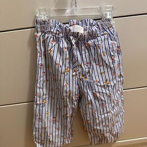 Zara Kids Blue and White Striped Bottoms